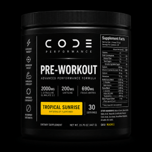 PRE-WORKOUT — TROPICAL SUNRISE