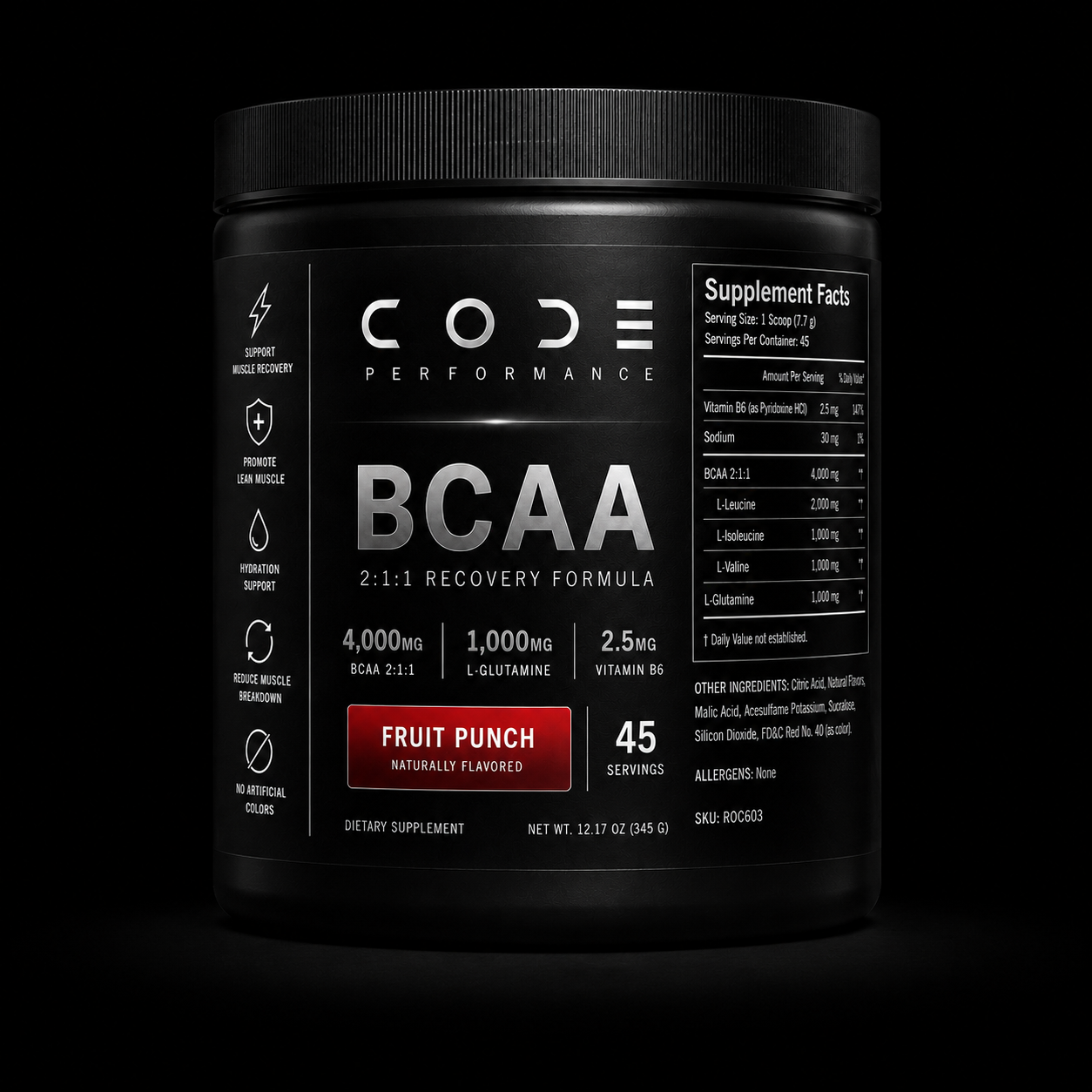 CODE BCAA Fruit Punch ROC603